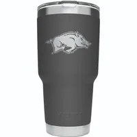 Arkansas Yeti 30 Oz Charcoal Tumbler