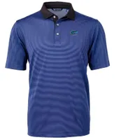 Gators | Florida Cutter & Amp ; Buck Men's Virtue Eco Micro Stripe Polo Alumni Hall