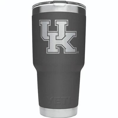 Kentucky Yeti 30 Oz Charcoal Tumbler