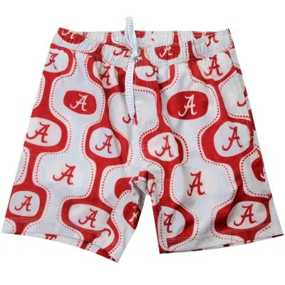 Bama | Alabama Wes And Willy Men's Cabana Boy Swim Trunk Alumni Hall