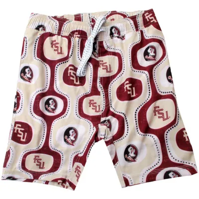 Fsu | Florida State Wes And Willy Men's Cabana Boy Swim Trunk Alumni Hall