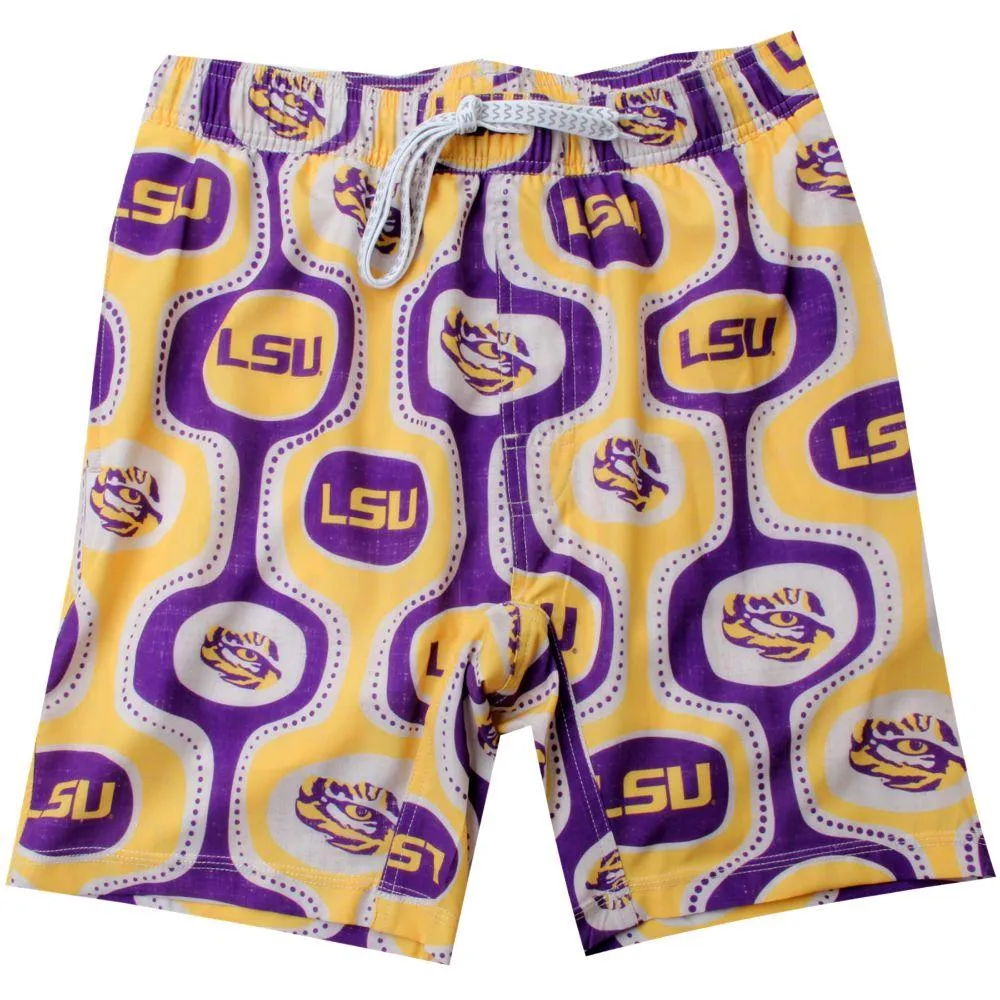 Lsu | Wes And Willy Men's Cabana Boy Swim Trunk Alumni Hall