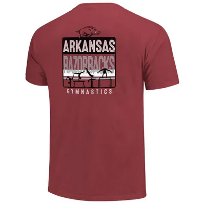 Razorbacks | Arkansas Image One Gymnastics Sign Comfort Colors Tee Alumni Hall