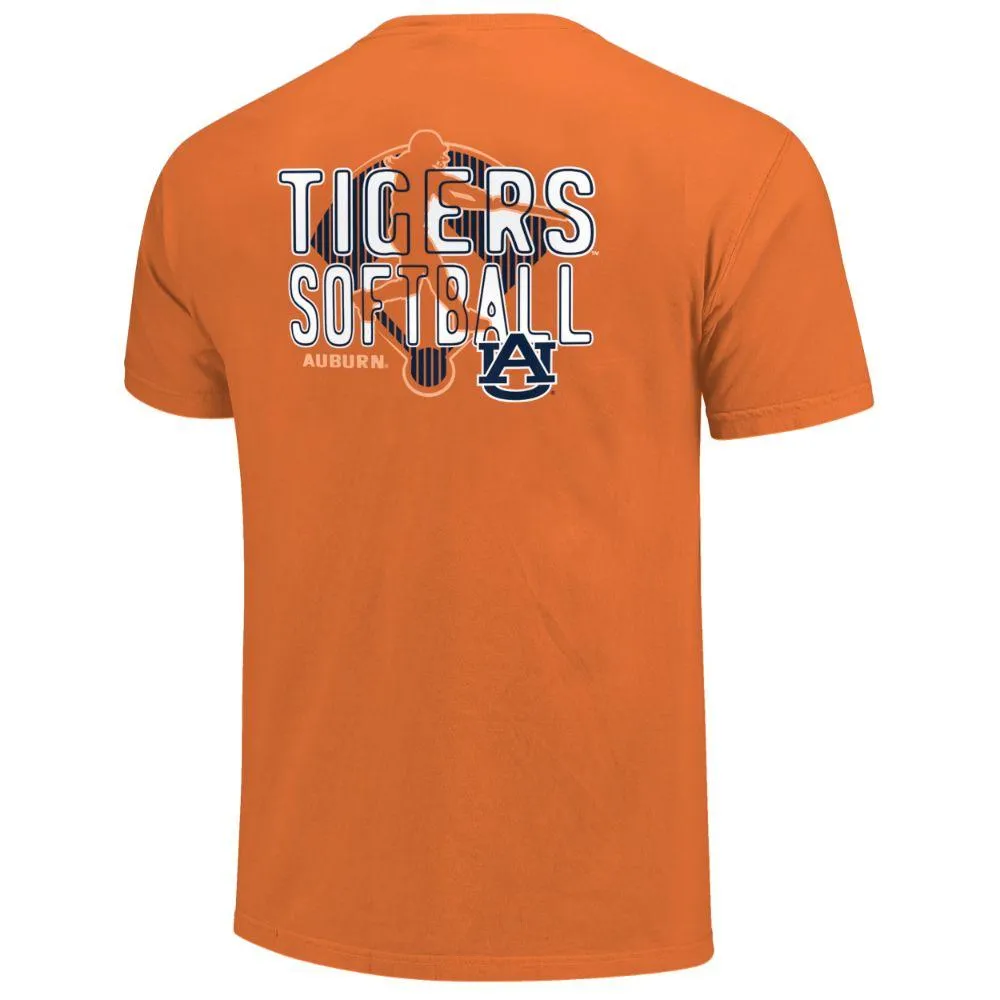 Aub | Auburn Image One Softball Player Comfort Colors Tee Alumni Hall