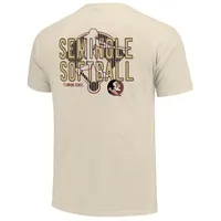 Fsu | Florida State Image One Softball Player Comfort Colors Tee Alumni Hall