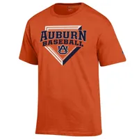 Aub | Auburn Champion Baseball Over Plate Tee Alumni Hall