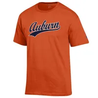 Aub | Auburn Champion Script Tee Alumni Hall