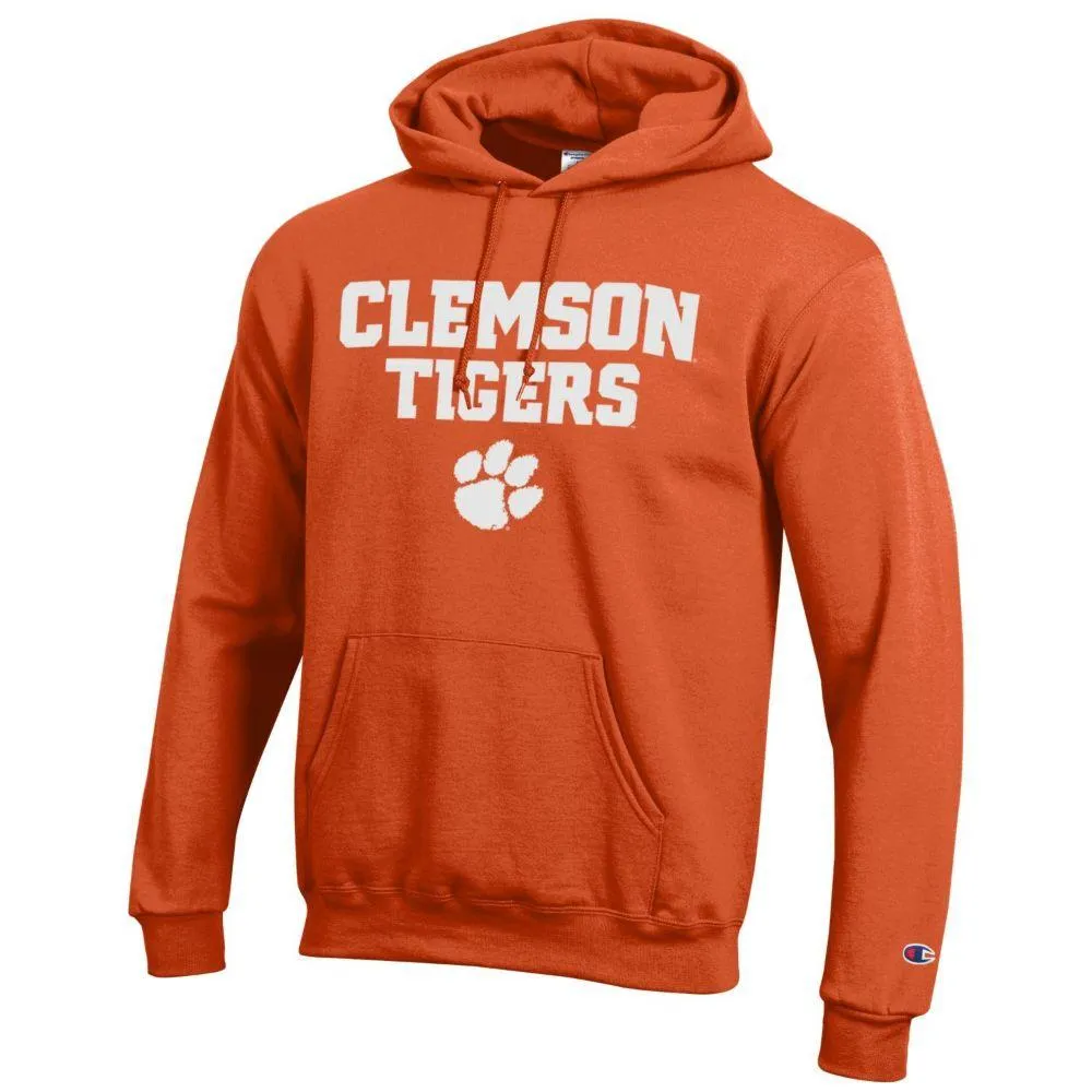 Clemson | Champion Straight Stack Hoodie Alumni Hall