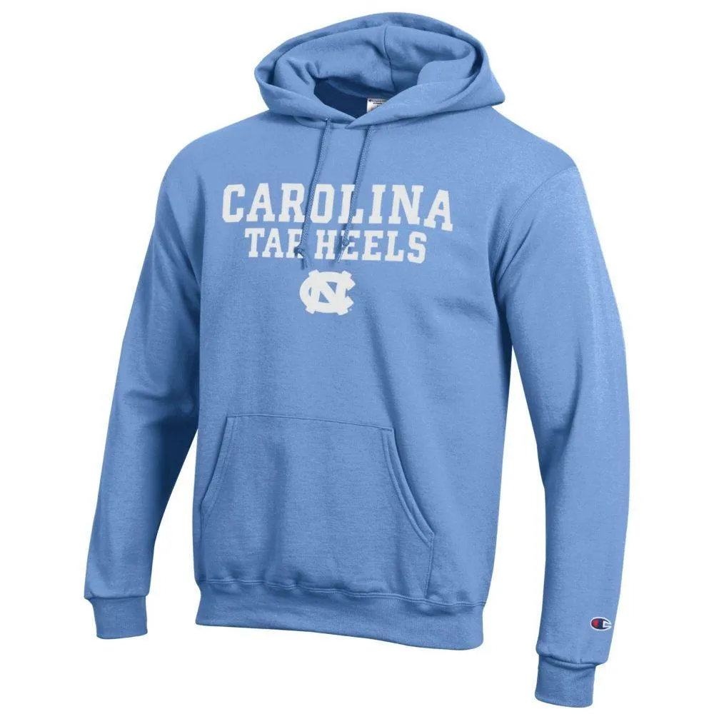 Unc | Carolina Champion Straight Stack Hoodie Alumni Hall