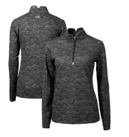 Bama | Alabama Cutter & Amp ; Buck Women's Traverse Camo 1/4 Zip Pullover Alumni Hall