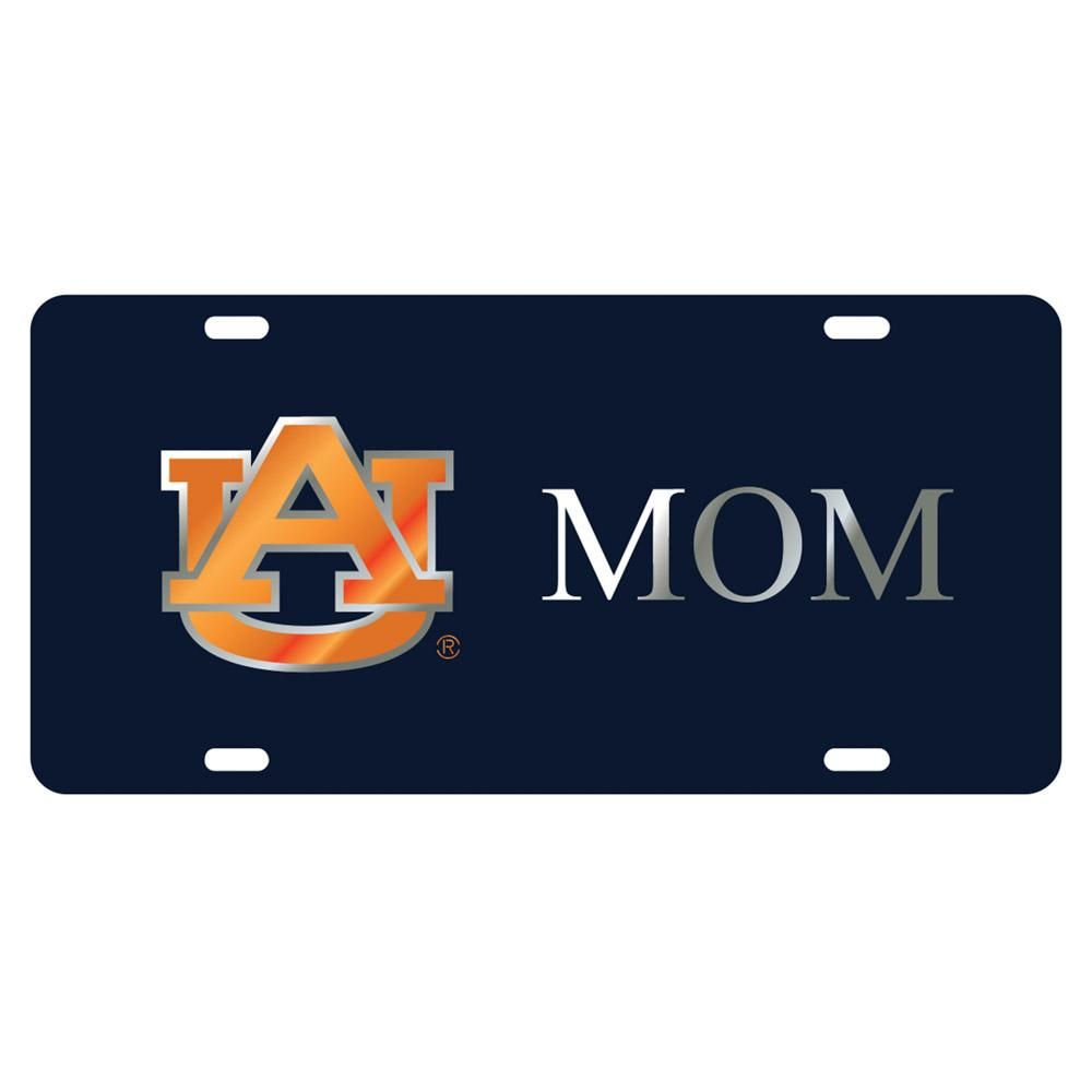 Auburn Logo Mom License Plate