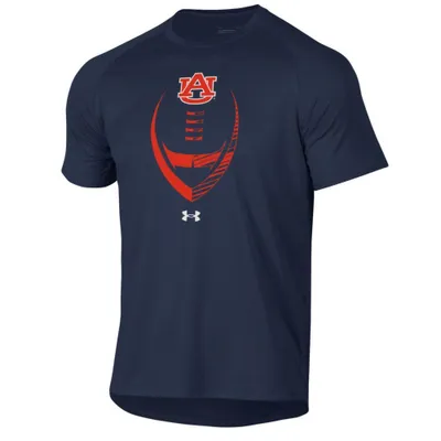 Auburn Under Armour Football Shadow Tech Tee