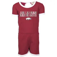 Razorbacks | Arkansas Wes And Willy Youth Ringer Romper Alumni Hall