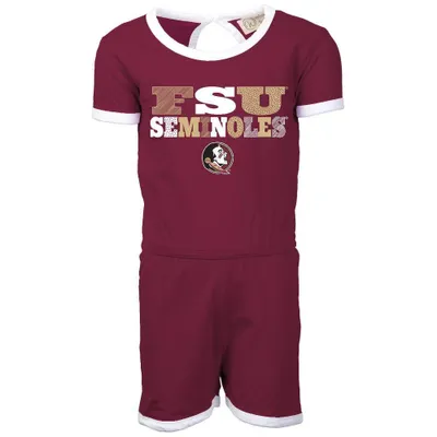 Fsu | Florida State Wes And Willy Youth Ringer Romper Alumni Hall