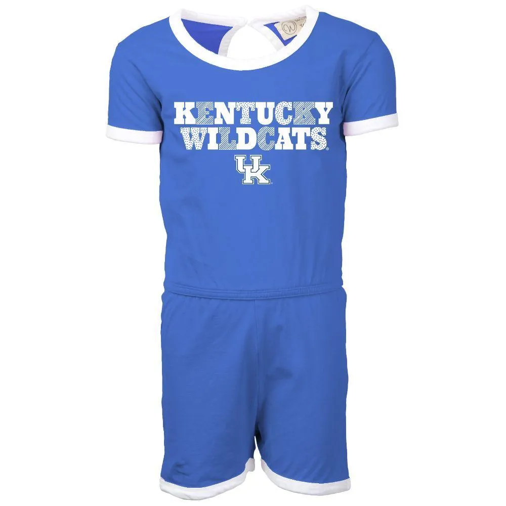 Cats | Kentucky Wes And Willy Youth Ringer Romper Alumni Hall