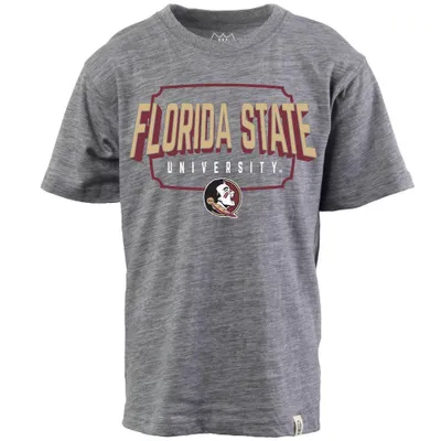 Fsu | Florida State Wes And Willy Kids Cloudy Yarn Tee Alumni Hall