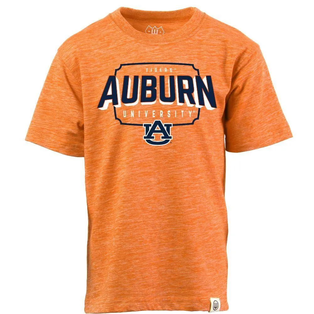 Aub | Auburn Wes And Willy Kids Cloudy Yarn Tee Alumni Hall