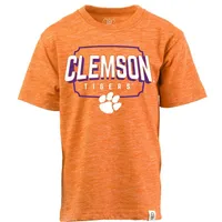 Clemson | Wes And Willy Toddler Cloudy Yarn Tee Alumni Hall