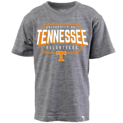 Vols | Tennessee Wes And Willy Kids Cloudy Yarn Tee Alumni Hall