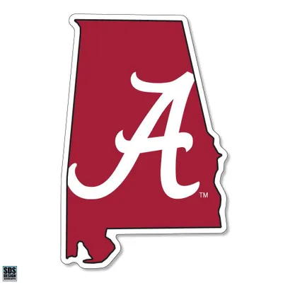  Bama | Alabama 2  State Script A Decal | Alumni Hall
