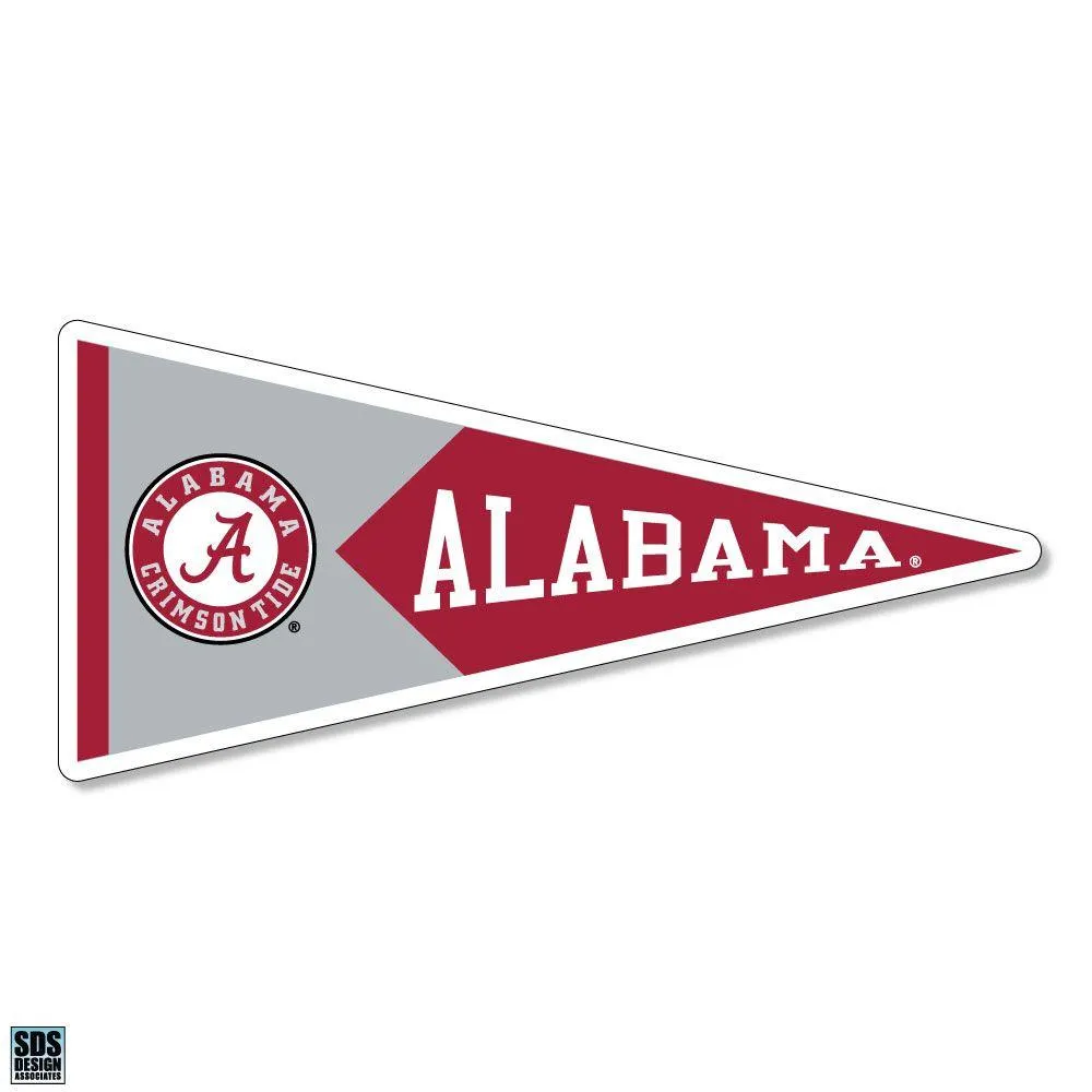 Alabama Crimson Tide With Circle Logo Decal