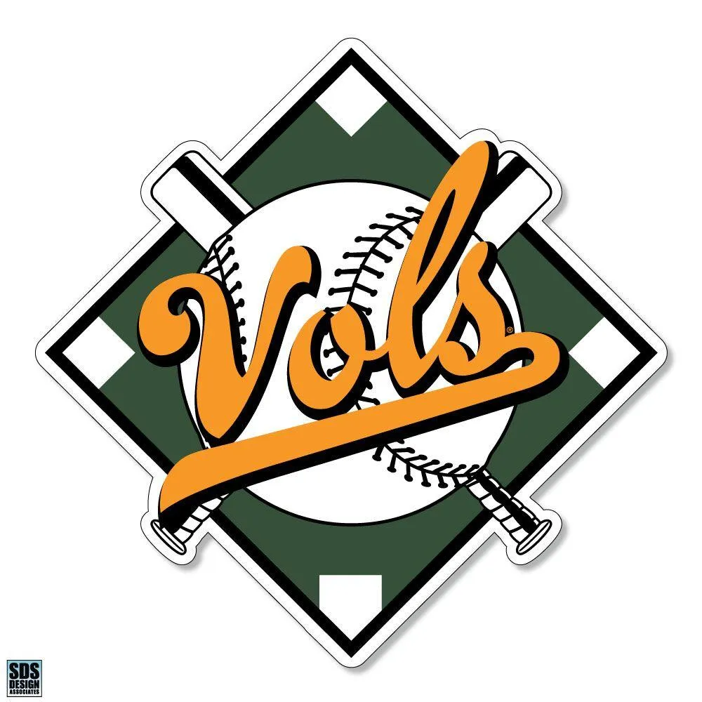 Tennessee Vols Baseball Decal