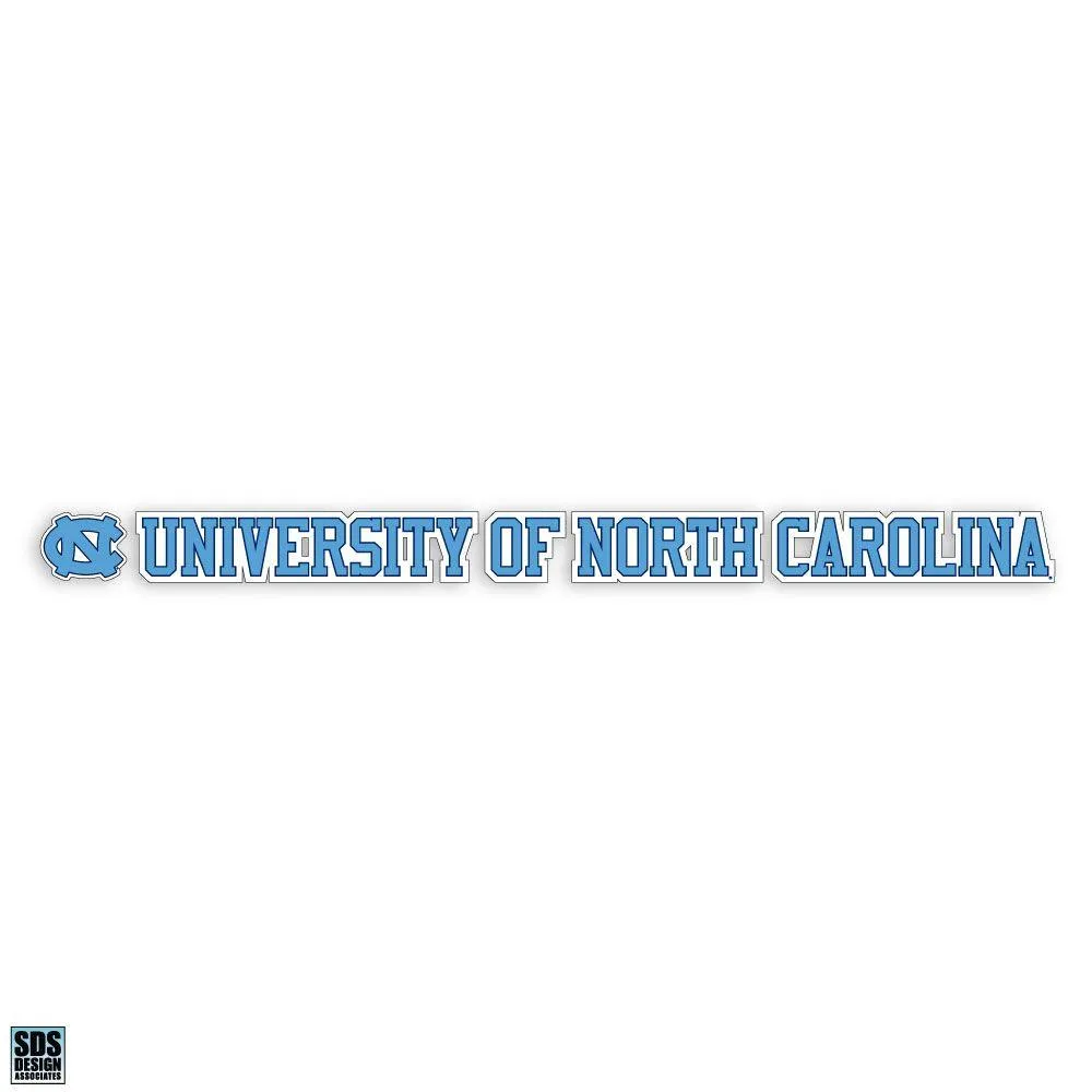  Unc | University Of North Carolina 20  Strip Logo Decal | Alumni Hall