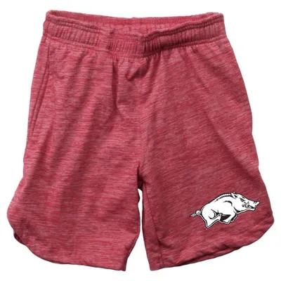 Razorbacks | Arkansas Wes And Willy Kids Cloudy Yarn Athletic Short Alumni Hall