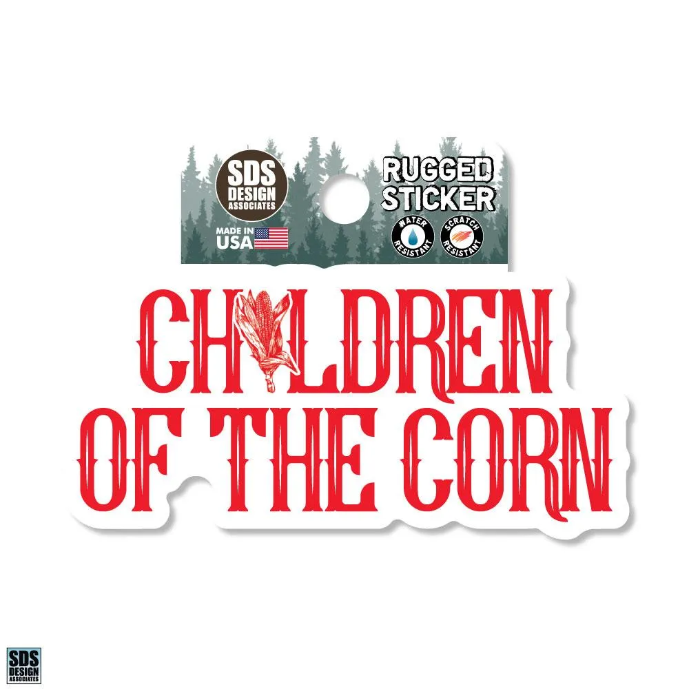  Huskers | Seasons Design Children Of The Corn 3.25  Decal | Alumni Hall