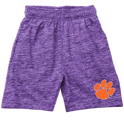 Clemson | Wes And Willy Kids Cloudy Yarn Athletic Short Alumni Hall