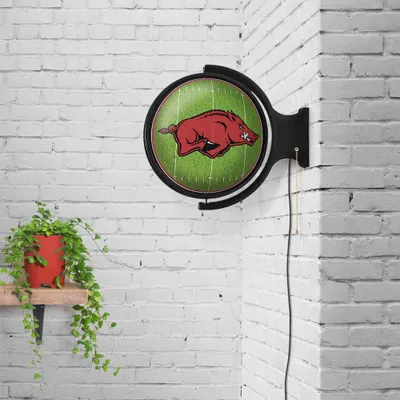 Arkansas Football Rotating Lighted Wall Sign