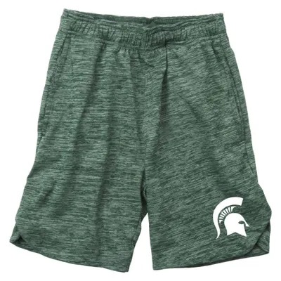 Spartans | Michigan State Wes And Willy Toddler Cloudy Yarn Athletic Short Alumni Hall