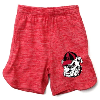 Dawgs | Georgia Wes And Willy Toddler Cloudy Yarn Athletic Short Alumni Hall