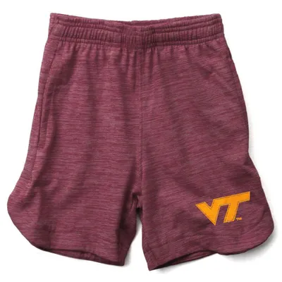 Hokies | Virginia Tech Wes And Willy Toddler Cloudy Yarn Athletic Short Alumni Hall