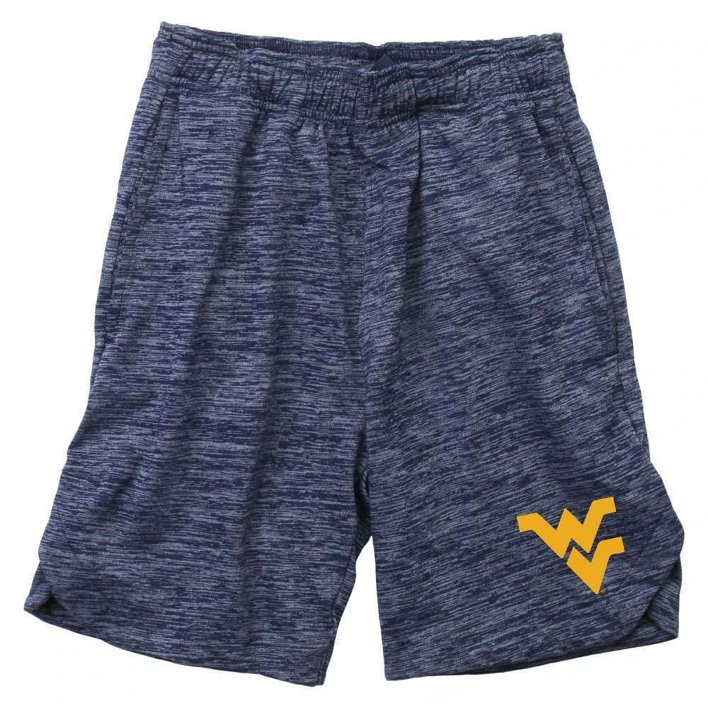 West Virginia Wes and Willy Kids Cloudy Yarn Athletic Short