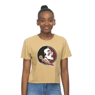 Fsu | Florida State Zoozatz Logo Crop Tee Alumni Hall