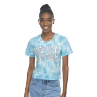 Unc | Zoozatz Cloud Wash Arch Crop Tee Alumni Hall