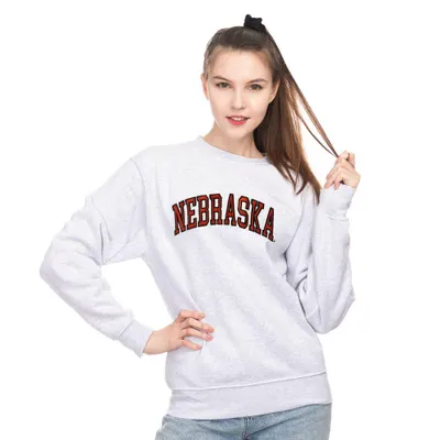 Huskers | Nebraska Zoozatz Applique Sport Crew Alumni Hall