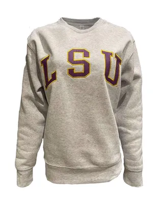 Lsu | Zoozatz Applique Sport Crew Alumni Hall