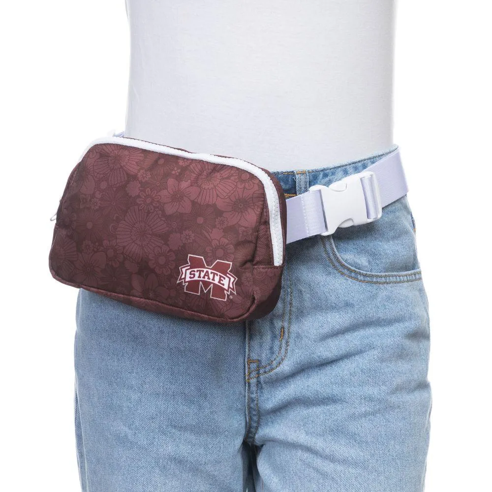  Bulldogs | Mississippi State Zoozatz Floral Fanny Pack | Alumni Hall