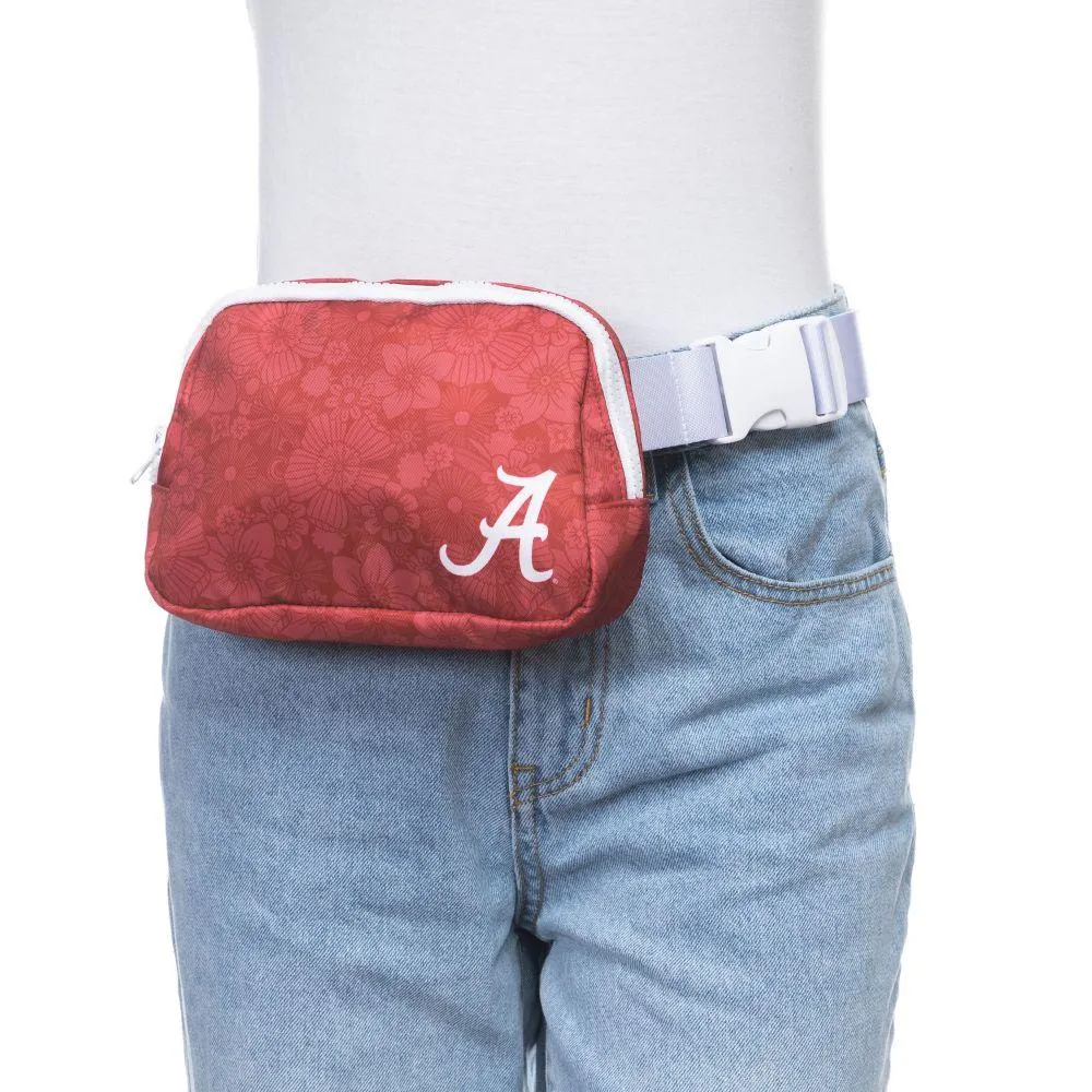  Bama | Alabama Zoozatz Floral Fanny Pack | Alumni Hall