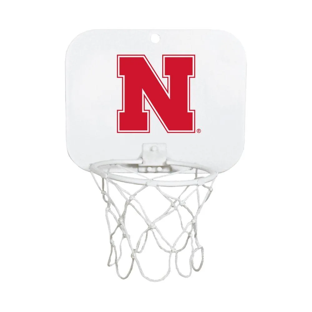  Huskers | Nebraska Basketball Hoop With Foam Ball | Alumni Hall