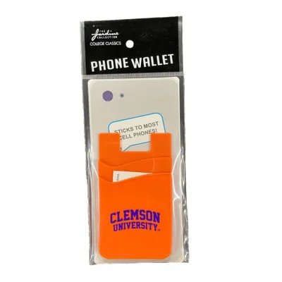  Clemson | Clemson Dual Pocket Silicone Phone Wallet | Alumni Hall
