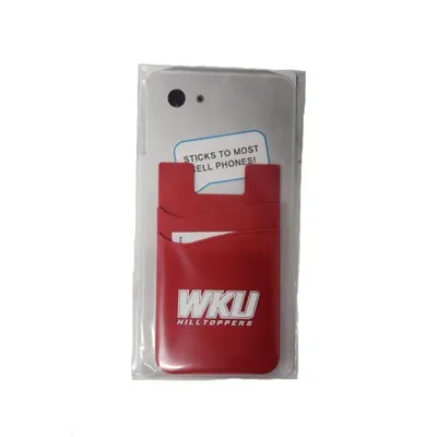  Wku | Western Kentucky Dual Pocket Silicone Phone Wallet | Alumni Hall