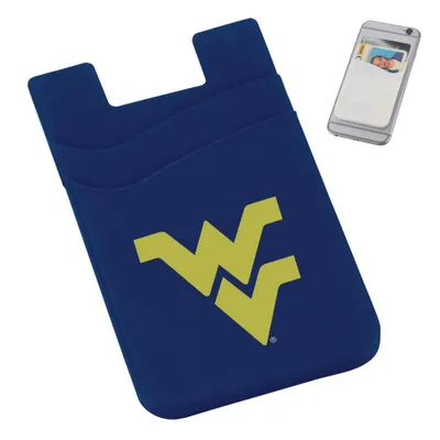  Wvu | West Virginia Dual Pocket Silicone Phone Wallet | Alumni Hall