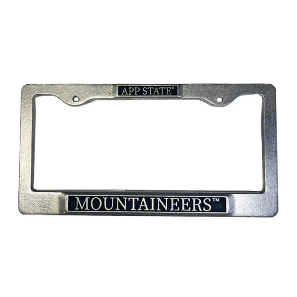  App | App State Mountaineers Pewter License Plate Frame | Alumni Hall