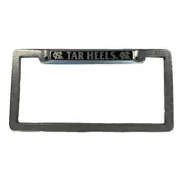  Unc | Carolina Tar Heels Pewter License Plate Frame | Alumni Hall