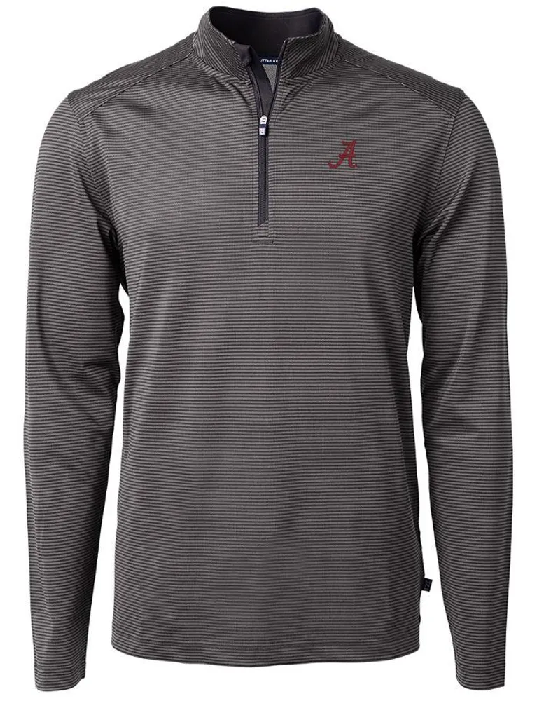 Alabama Cutter & Buck Virtue Eco Micro Stripe Pullover