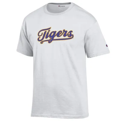 LSU Champion Tigers Script Tee