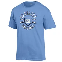 Unc | Carolina Champion Baseball Plate And Bats Tee Alumni Hall